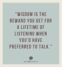 Listen more, talk less. | Peacemaking | Pinterest via Relatably.com