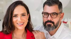 Esposa de Juliano Cazarré desabafa sobre ter 6 filhos: 'Não é para todos'