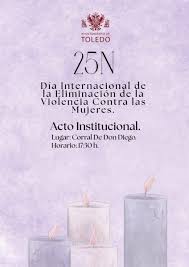 Acto solemne con motivo del Día Internacional para la Eliminación de la Violencia Contra las Mujeres.