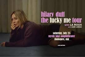 Hilary Duff Brings The 'Lucky Me' Tour To Mystic Lake Amphitheater This July
