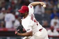 Kenley Jansen in action with the Dodgers