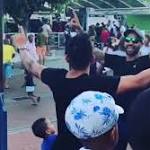 Virat Kohli, Shikhar Dhawan bhangra