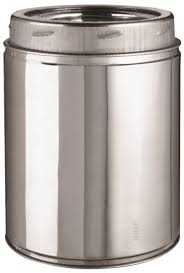 PIPE CHIMNEY INSULATED 9IN SS - Case of 2