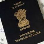 Passports come colours, with blank