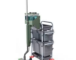 Image de professionnel désinsectisation gel blattes milieu médical hôpital hospitalier