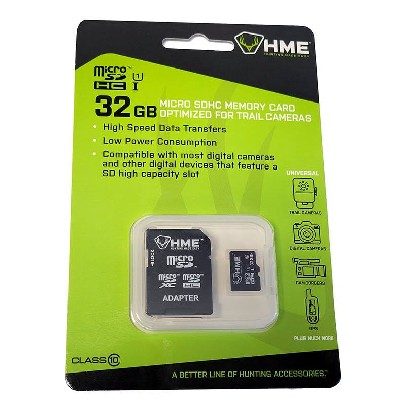 HME 32GB Micro SD Card Single