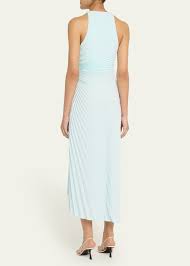 A.L.C. Reagan Pleated Midi Dress - Bergdorf Goodman