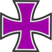 Resultado de imagem para cruz de saint germain violeta