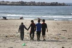 Image result for pictures Gazan boys beach
