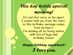 Long Distance Birthday. Free Husband &amp; Wife eCards, Greeting Cards ... via Relatably.com