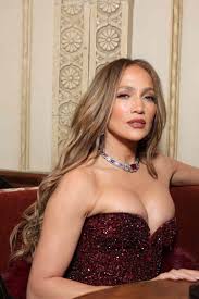 Jennifer Lopez Is Dripping In Nothing but Ruby Sequins in Her Sheer Showgirl-Coded Gown