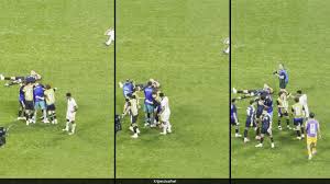 FIFA World Cup: Jude Bellingham Slaps Argentina's Valentin Barco In Heated Post-Match Scuffle