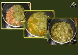 نتیجه تصویری برای خورش آلو اسفناج با مرغ