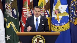 Todd Blanche makes plea for unity at Justice Department