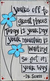 Mountain quote for challenging day ahead. | Back to School: Ideas ... via Relatably.com