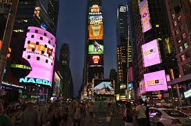 Image result for nasdaq screen times square