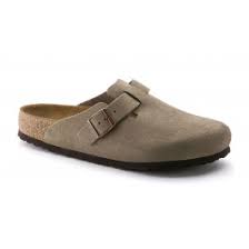 Birkenstock Boston SFB Taupe Narrow - 136$ | 560773 | Shooos.com