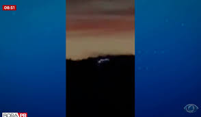 Vídeo de possível OVNI no Paraná viraliza nas redes