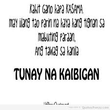 Quotes About Friendship Tagalog. QuotesGram via Relatably.com