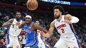 Cunningham, Duren lead Pistons to win over NBA champion Thunder