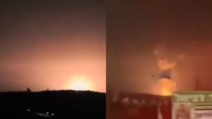 Watch: Huge mushroom cloud lights up Israel sky during missile engine test near military base