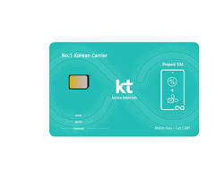 KT Korea SIM cardの画像