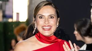 Mariska Hargitay Turns Heads in Red Gown at NYFW