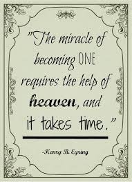The miracle of ...&quot; | 28 tips for every Mormon couple: Marriage ... via Relatably.com