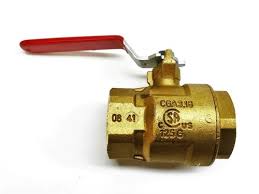 RWV 1-1/4" Full Port Forged Brass Ball Valve 5044F-1.25 NOS ...
