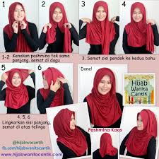 Image result for tutorial hijab