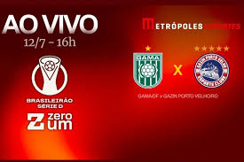 Série D ZeroUm: Metrópoles transmite Gama-DF x Gazin Porto Velho-RO Veja ao vivo