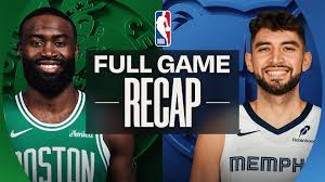 Game Recap: Celtics 117, Grizzlies 112