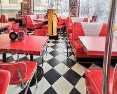 Imagem de Lanchonete antiga com decoração retrô