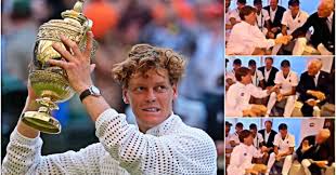 La gaffe di Buonfiglio a Wimbledon: Sinner lo allontana per rispettare il cerimoniale. Poi i complimenti