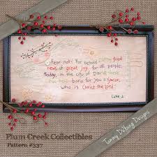 Bible Verse Embroidery Design Christmas Angel by PlumCreekPatterns via Relatably.com