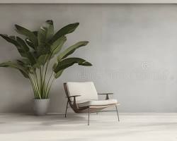 Image of minimalist living room aesthetic clean lines natural light peaceful atmosphere nonAI photo
