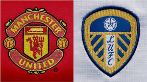Manchester United and Leeds players ahead of their preseason friendly