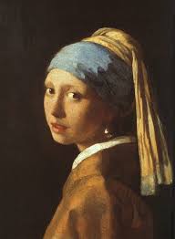 Images from our art print archives &quot;The Girl with a Pearl Earring&quot; 1665 by a Dutch master Johannes Vermeer van Delft Photographic image of Original - vermee14_O_500