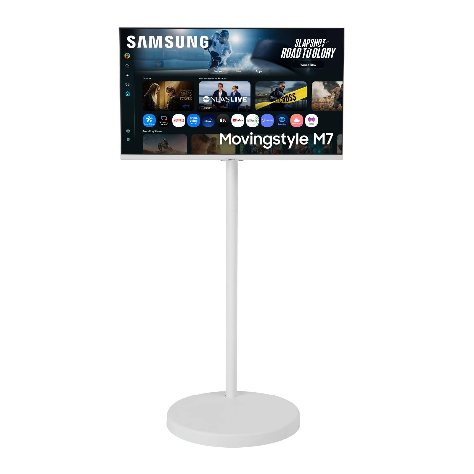 Samsung Movingstyle M7 32" 4K UHD Smart Monitor with Adjustable Rolling Stand