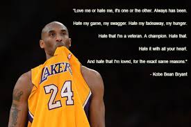 Kobe Bryant Quotes About Haters. QuotesGram via Relatably.com
