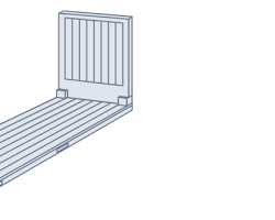 Gambar Flat Rack Collapsible