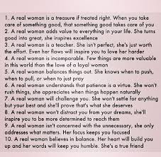 A real woman... I love this quote, definitely inspiring... All ... via Relatably.com