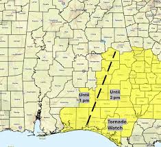 Winter Precipitation and Severe Weather Threat Ending This Afternoon