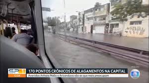 Cidade de SP tem 170 pontos críticos de alagamento, segundo levantamento da prefeitura; veja lista das principais vias afetadas