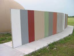 Image result for corrugated fence