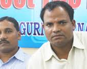 Rajesh Lakra (left) and John Barla at the Siliguri Press Club earlier (TT) - rajesh-lakra-and-john-barla
