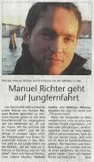 Das Traumschiff AIDA scheint die zweite Heimat von Musiker <b>Manuel Richter</b> <b>...</b> - 2010-02-volksstimme-magdeburg