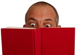 Image result for Man reading a book