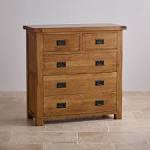 Oak furniture chest of drawers