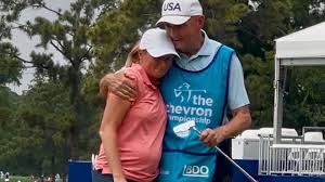 Stacy Lewis wraps up LPGA career with special moment with dad at Chevron Championship